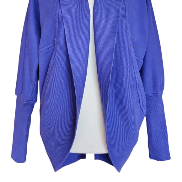 Aritzia Wilfred Diderot Blue Cocoon Cardigan Sweater - Picture 10 of 16